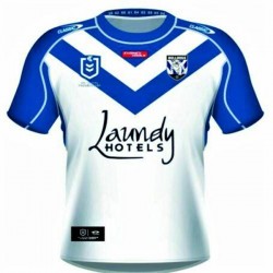 Camisola Canterbury Bulldogs Rugby Equipamento Primeiro 2021 Manga Curta